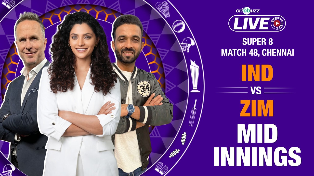 Cricbuzz Live: India post a mammoth 256/4 vs Zimbabwe | Abhishek & Hardik score fifties each