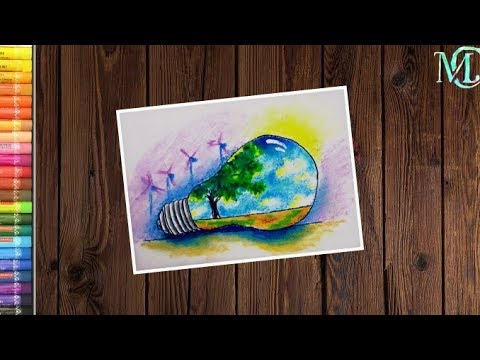 How to draw save energy save electricity and save environment drawing -  YouTube | Electricity art, Save electricity poster, Drawing competition