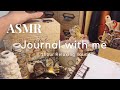 【ASMR】1hour Journal with me 🖋✨️Journaling Scrapbooking Relaxing sounds