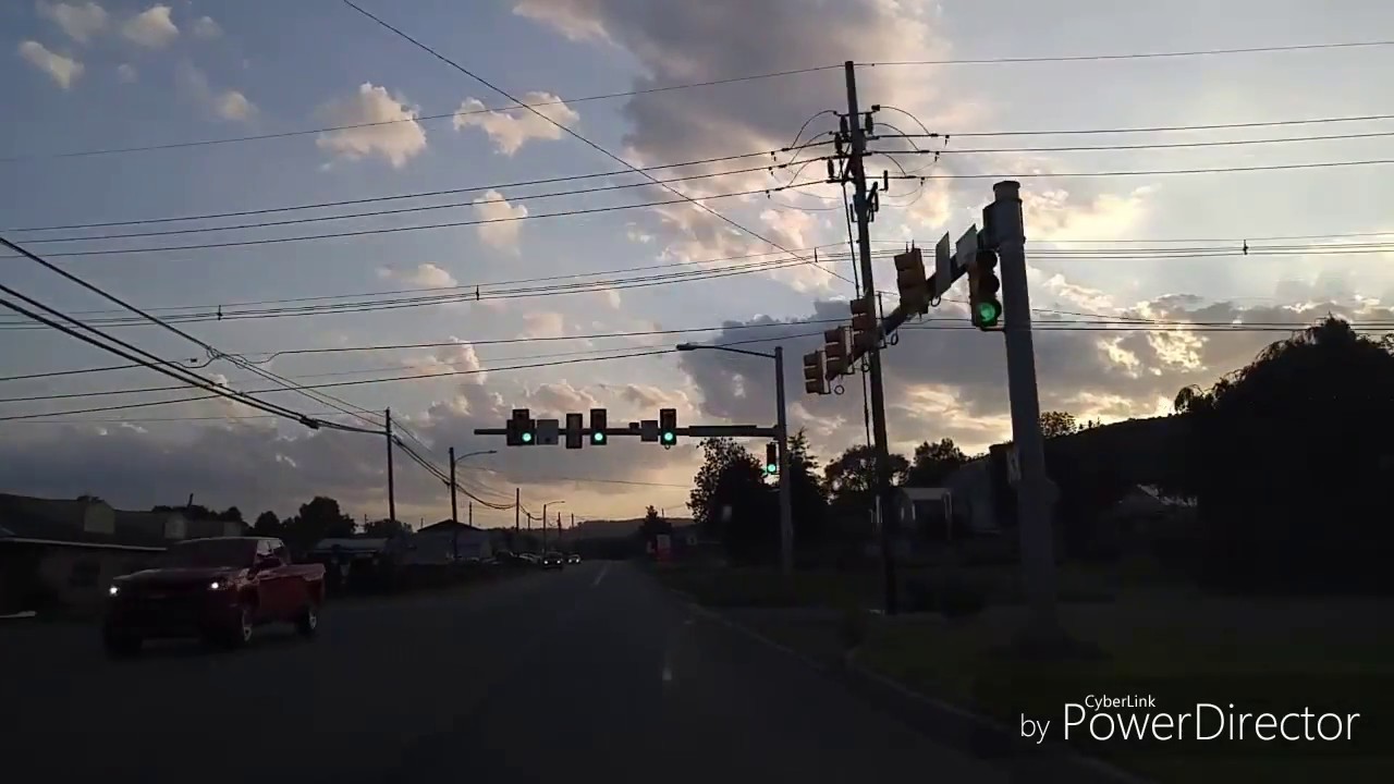 Driving from Wyalusing to Towanda,Pennsylvania