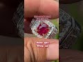Natural 1.61ct Red Ruby Heat A - 081316220129 #ruby #gemsnjewellery #rings #gems #jewels