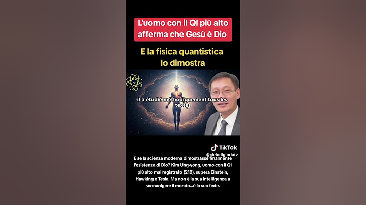 Gesù è Dio