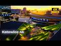 Katowice Poland 4K Drone Footage Cinematic Aerial View Of Silesia 