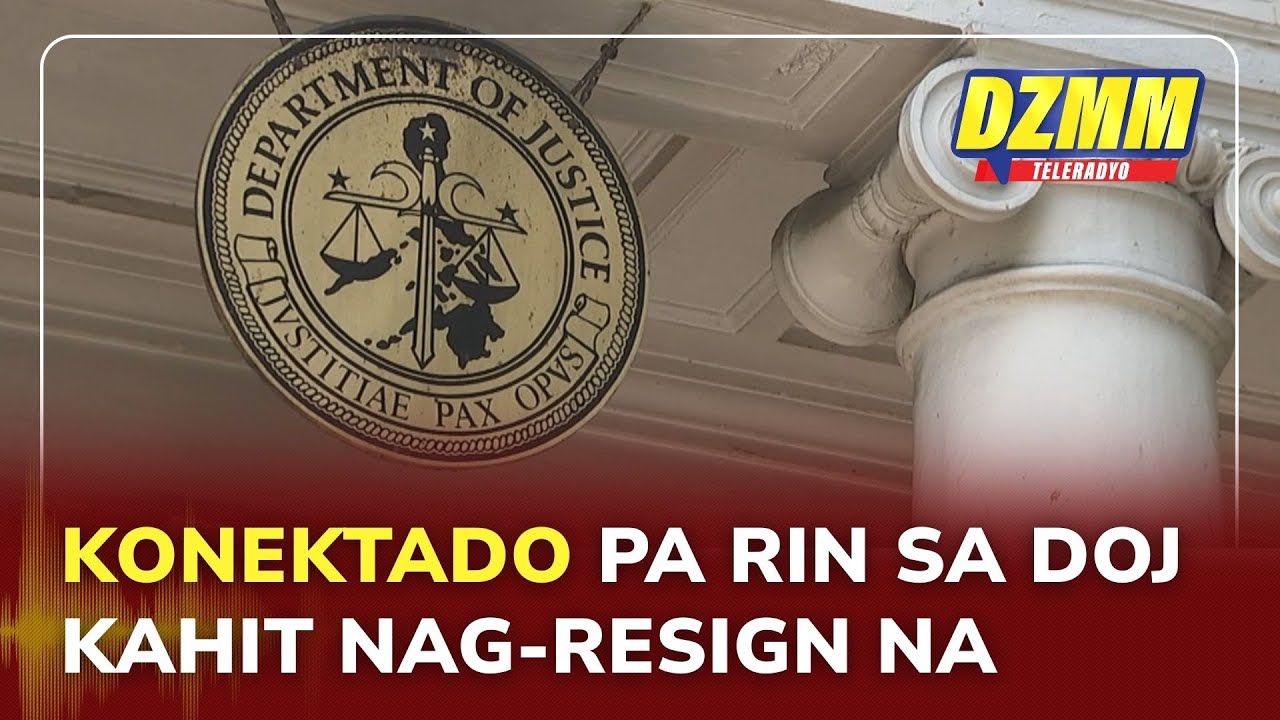 Jojo Cadiz still connected to DOJ despite resignation: Palace | DZMM Teleradyo (16 January 2026)