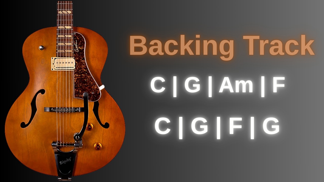C Major Guitar Backing Track - YouTube