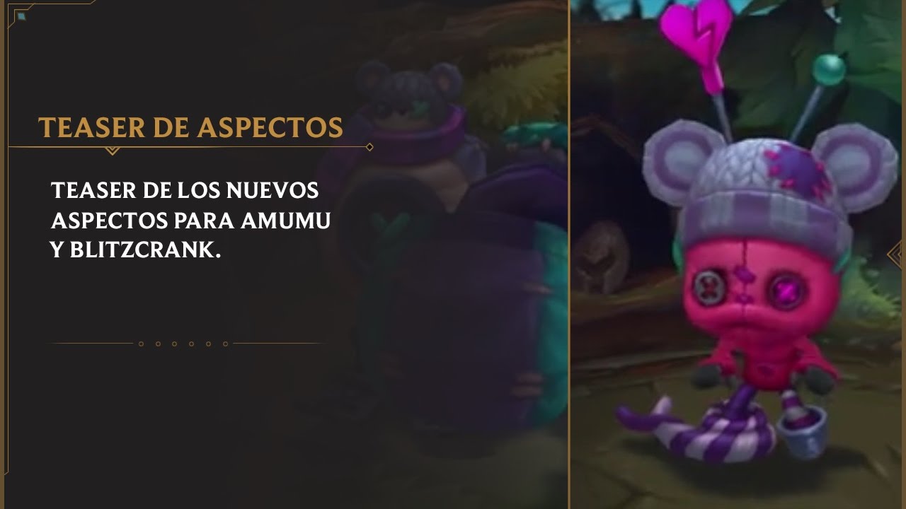 League of Legends, Veja como são as novas skins do Amumu e Blitzcrank