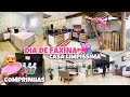 FAXINA RÁPIDA | CHÁCARA TODA LIMPINHA 💖 NOVIDADES NA OBRA | COMPRINHAS PARA O LAR 🏠