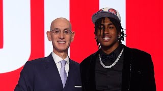Jaden Ivey selected No. 5 overall by the Detroit Pistons | 2022 NBA Draft