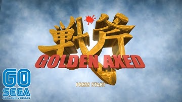 Golden Axed: A Cancelled Prototype Full Gameplay - Sega 60th Anniversary Edition