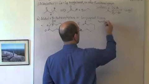 Enolate Reactions - Retrosynthetic Analysis