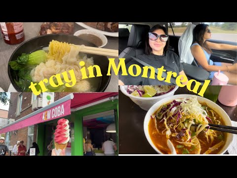 VLOG: quick trip to Montreal - what I ate & board games with friends ♡