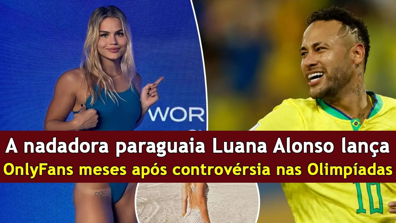 A nadadora paraguaia Luana Alonso lança OnlyFans meses após
