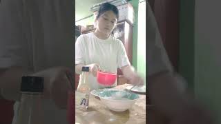Procedures on how to proper sift and measure the flour and sugar.