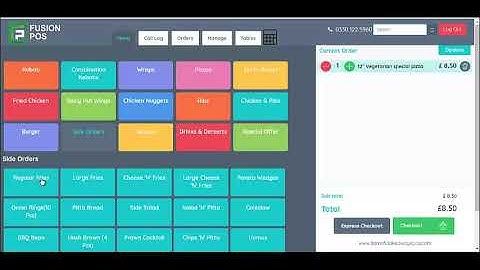 EPOS & Online Food Ordering System for Takeaways & Restaurants