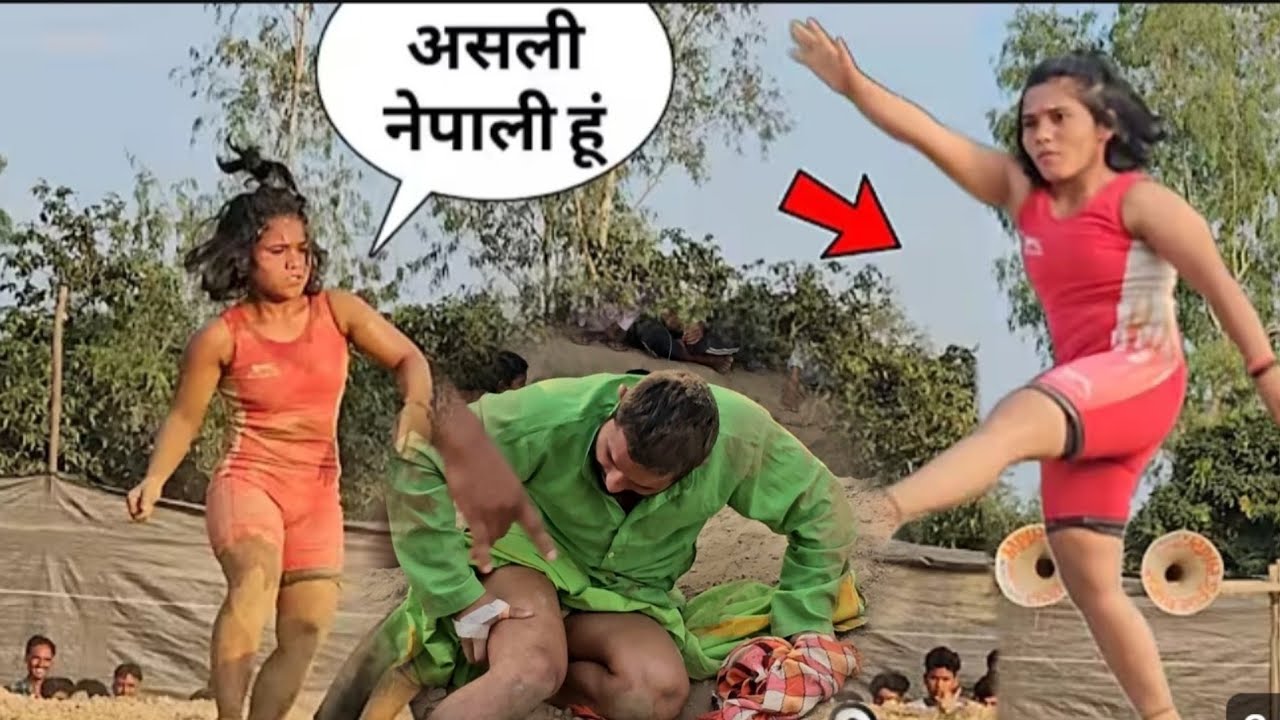 देवा थापा की बहन ने फकीर बाबा की कर दी पिटाई/new kushti babafakeer pahlwan