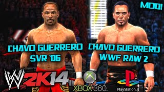 Chavo Guerrero (SvR 06 & WWF RAW 2) Mod For WWE 2K14 Xbox 360/PS3
Chavo Guerrero (SvR 06 & WWF RAW 2) Mod For WWE 2K14 Xbox 360/PS3
Commission is ON! For Wrestler Mods
For PSP, PS2, XBOX, PS3 Or PC
WWE SD SYM & WWF RAW 2, JBI, SYM & WWF RAW 2, SVR 11, 2K14, 2K19 Or Any WWE Game
Contact Me Through:
Aligamer619@gmail.com
Whatsapp Number +96879796991
Discord: https://discord.gg/g2dfgR9pax
Join Legends of Modding Discord: https://disboard.org/server/614792638...
#MODDING_GENERATION Chavo Guerrero (SvR 06 & WWF RAW 2) Mod For WWE 2K14 Xbox 360/PS3
