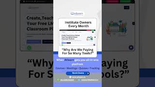 An all-in-one LMS platform saves time, reduces complexity, and improves operations. #edtech