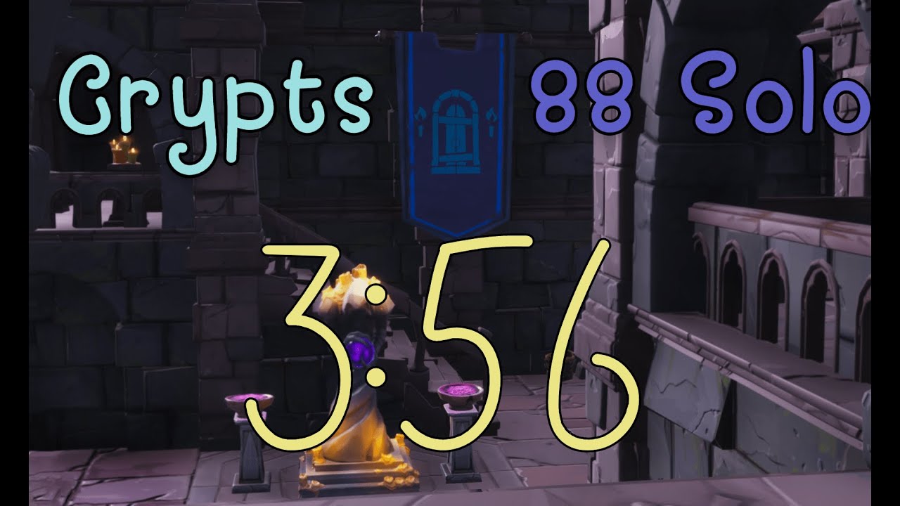 The Crypts 88 | Solo Dungeon Speedrun | 