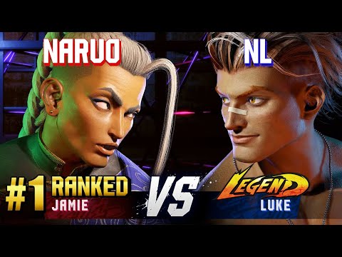 SF6 ▰ NARUO (#1 Ranked Jamie) vs NL (Luke) ▰ High Level Gameplay