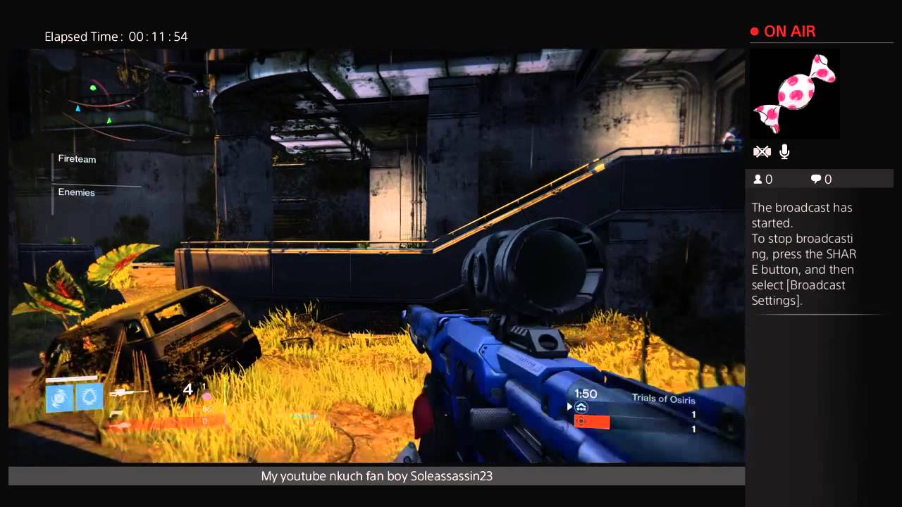 Destiny trials carry