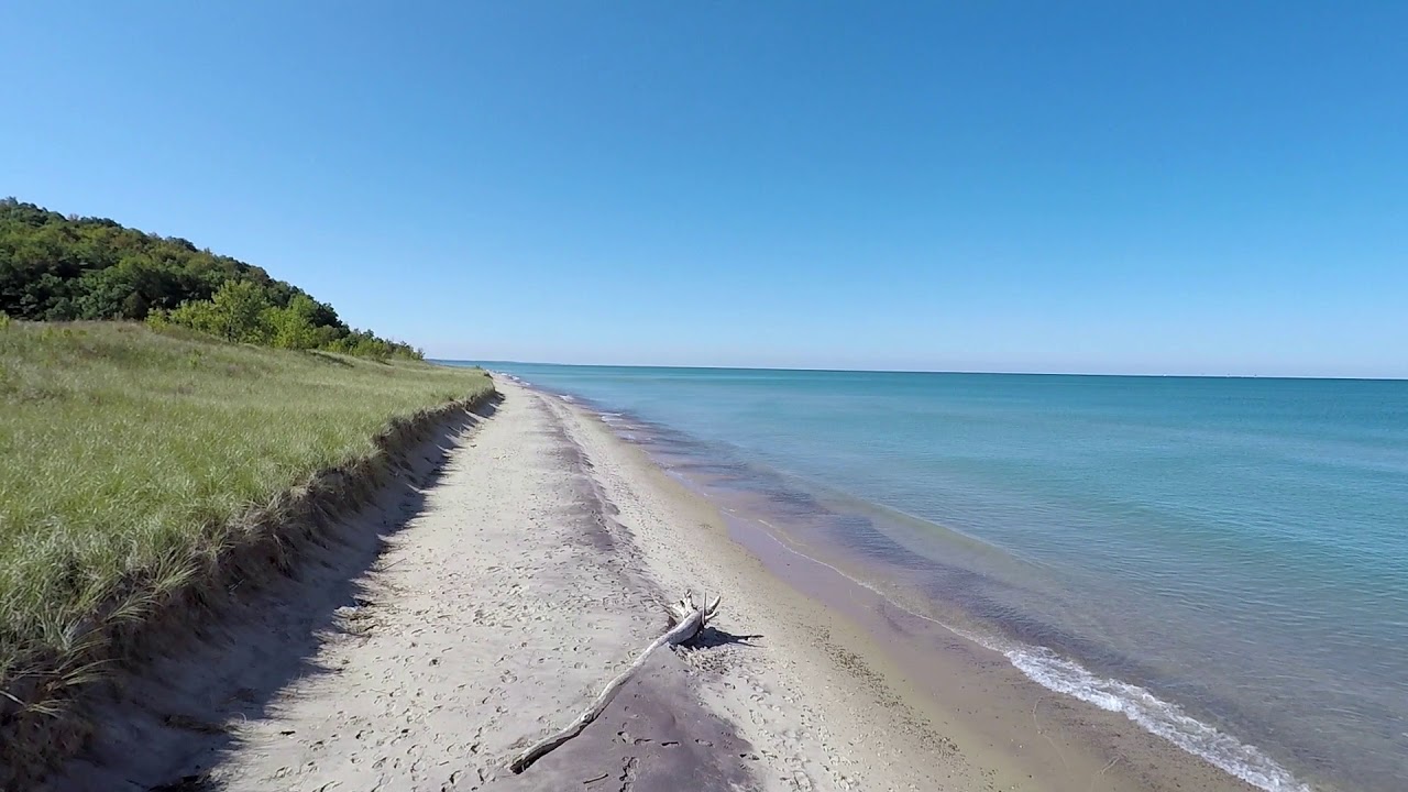 Grand Mere State Park Drone Stevensville, Michigan YouTube