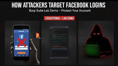 How Hackers crack Facebook Logins — Burp Suite Demo on Android Kali NetHunter (Rootless) 2025