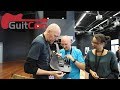 Unboxing the Ibanez guitars at GuitCon 2017