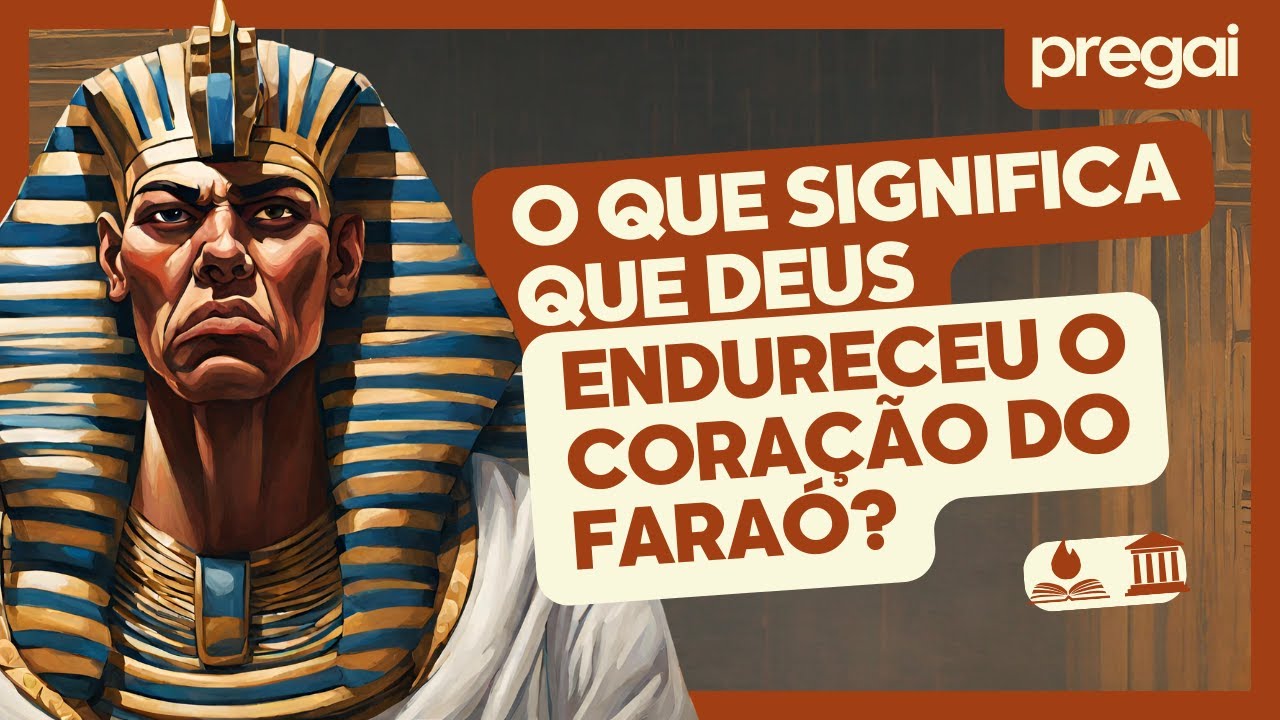 Deus endureceu o coração de Faraó? Como assim? - YouTube