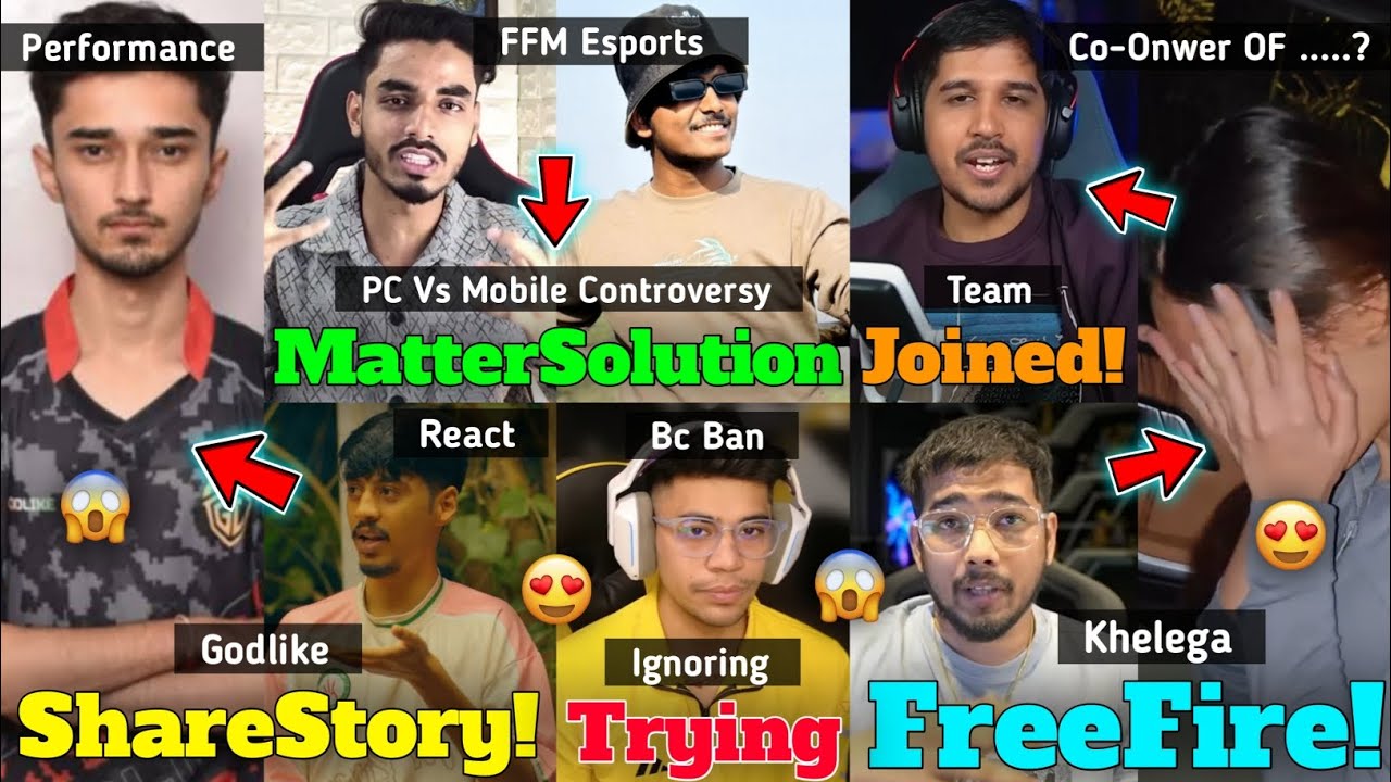 Kaashvi Join FF Team As a Co-Owner,Desi Gamers, Scout On Kashvi,UG Share PC Ban Matter Reality,Jelly