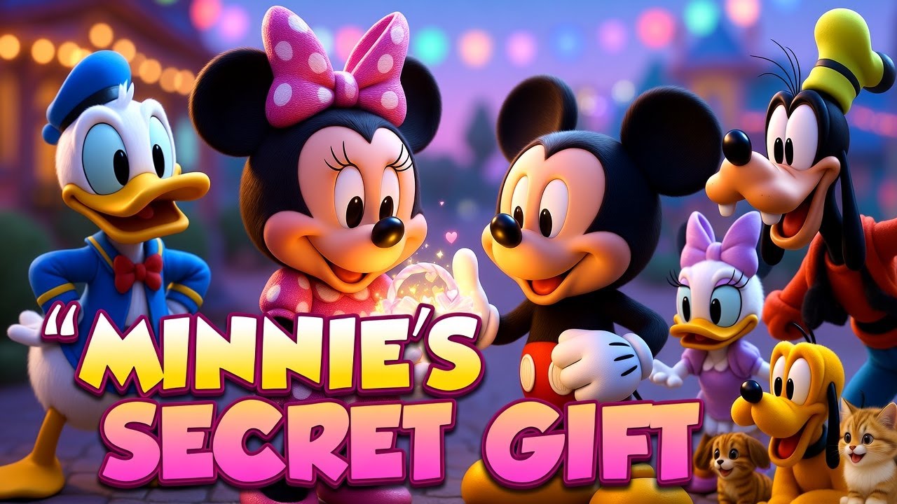 Minnie’s Secret Gift 💖 | Mickey Mouse & Friends Emotional Story 🐭✨