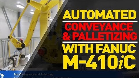 Automated Conveyance and Palletizing system, Courtesy of AMT