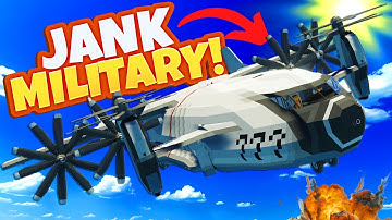 We BROKE PHYSICS With the Jank Military’s NEW VTOL in Stormworks