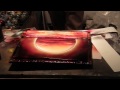 Sunset spray paint art