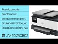 Usuwanie problemów z podawaniem papieru | Drukarki HP OJ Pro 8120/e i 8130/e All-in-One | HP Support