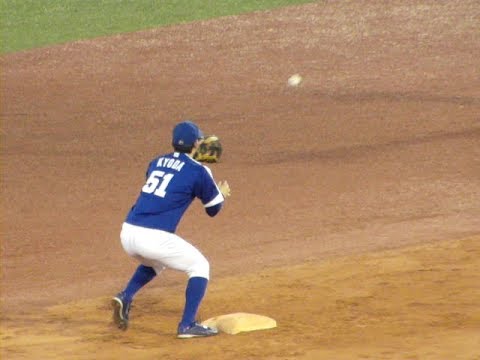 【ドラゴンズ好場面】京田陽太の守備がうまい！5月10日～中日不動のショートとして躍動する京田の試合前ノックをお楽しみください！ 170912