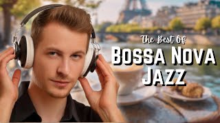 Lake Coffee Shop Ambience ☕ Positive Bossa Nova Jazz Music for Relax, Good Mood | Bossa Nova Music