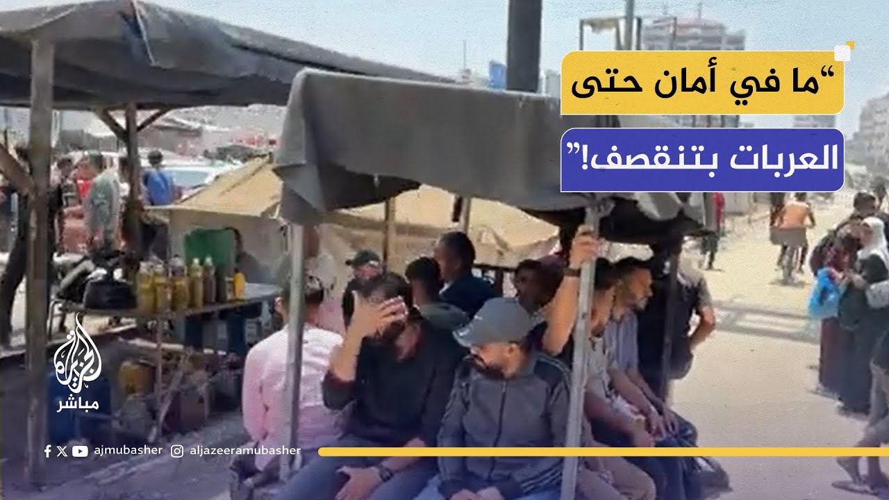 "عربات بدائية تجرها الحيوانات.. كيف يتنقل السكان في غزة وسط القصف وحر الصيف؟"