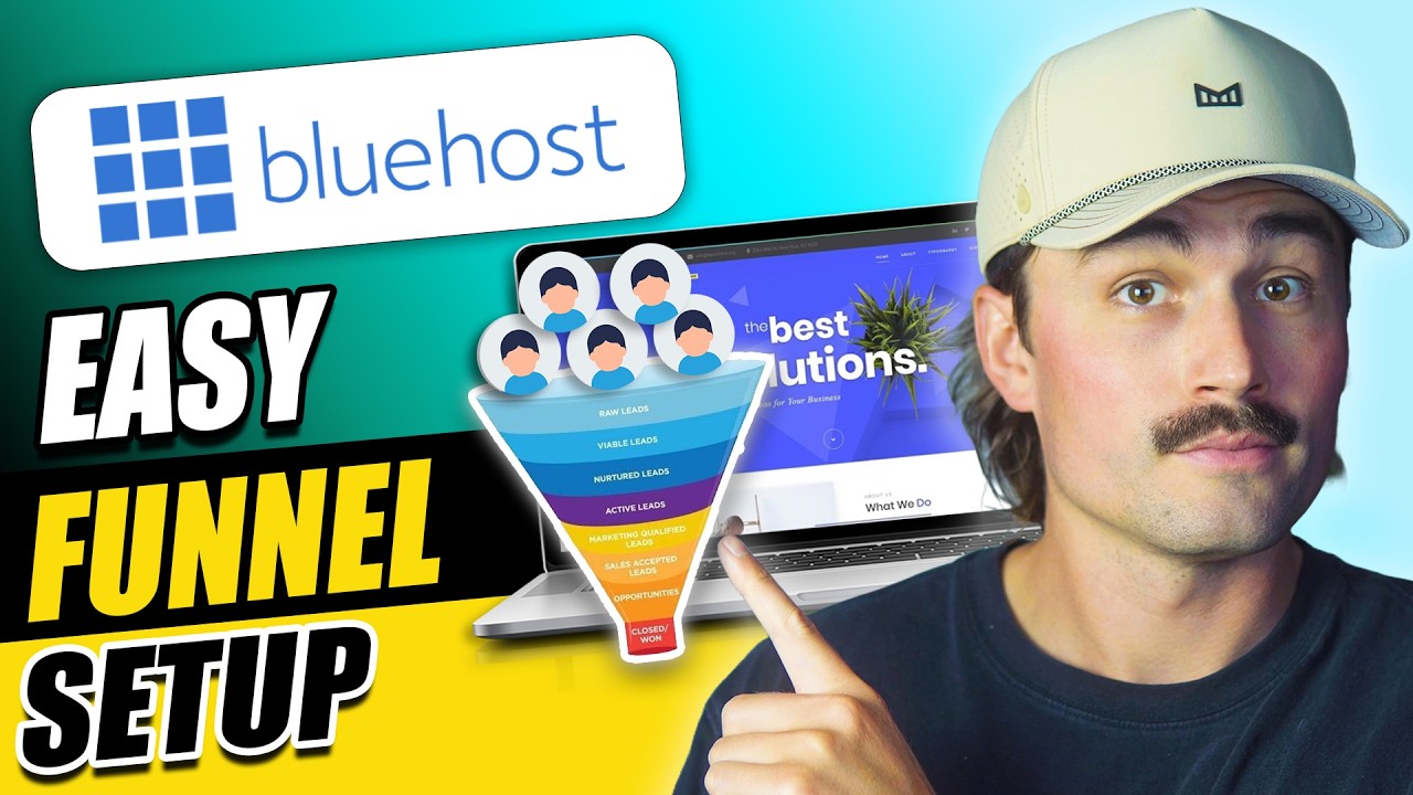 Как создать простую воронку продаж на сайте Bluehost для генерации лидов