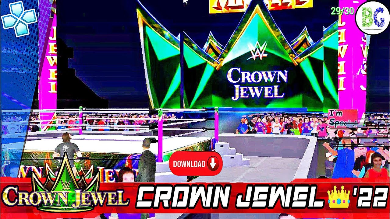 WWE 2k22 PPSSPP Download ISO Highly Compressed Game For Android - TECHY BAG