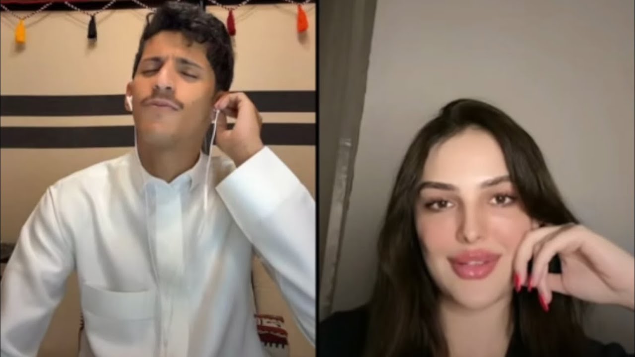 سعود بن خميس مقلب بنت تونسية صارت معجبة بالصوت ما تريد تطلع من الكيست