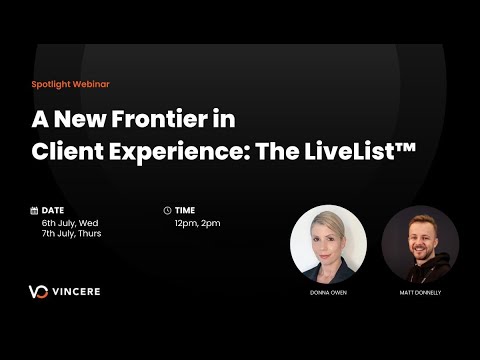 Level Up Your Client Experience | The LiveList™
