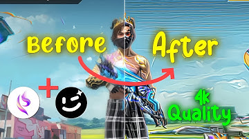 FREE FIRE 4K QUALITY TUTORIAL ||  LIKE iPHONE QUALITY TUTORIAL FOR ANDROID IN 2025 @Sabbiraa