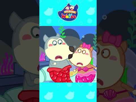 Uh oh, there's a monster under Mermaid Lucy's bed 😮Learn to be kindness and help others in need ✨