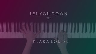 LET YOU DOWN | NF Piano Cover chords