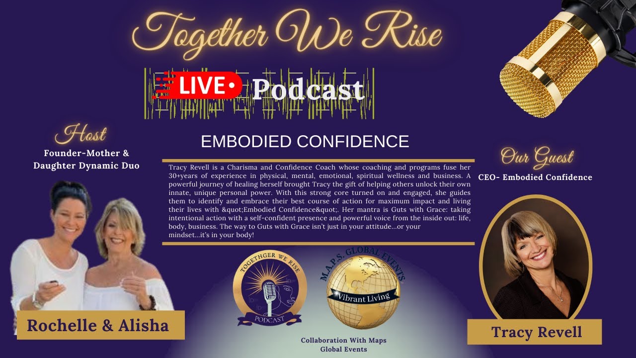 TOGETHER WE RISE PODCAST EPISODE-4 (Embodied Confidence)