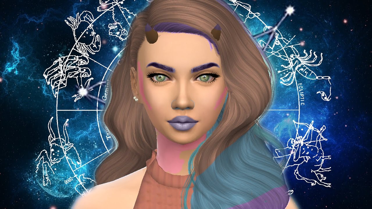 Sims 4 CAS Zodiac Series CAPRICORN YouTube