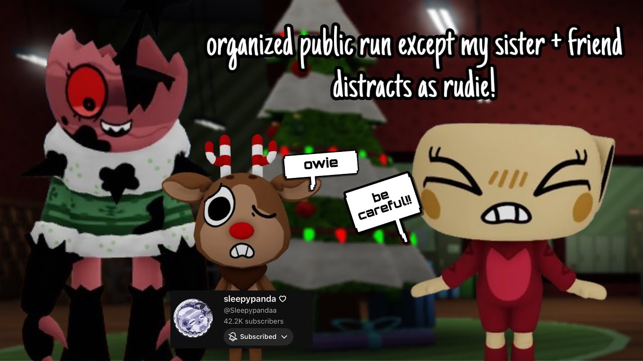 Organized public run as Shelly with Rudie distractors in Dandy’s World ...