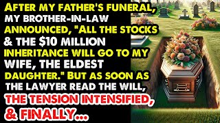 **'Drama at father's funeral: After the funeral $10 Million Inheritance Sparks Family Dramas!'