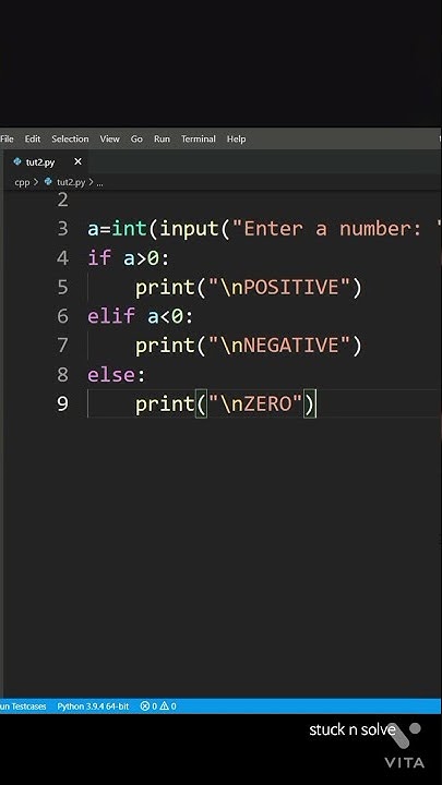 Python program to check a number for positive, negative and zero ...
