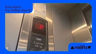 ■ RARE ■ 2002 Kone MonoSpace 500 (Sigma), Trg Učiitelja Tase 10, Niš, Serbia (READ DESC)